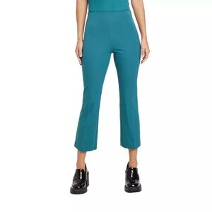 NWT A New Day. Green High Rise Kick Flare Pant Cropped Sz. 6R